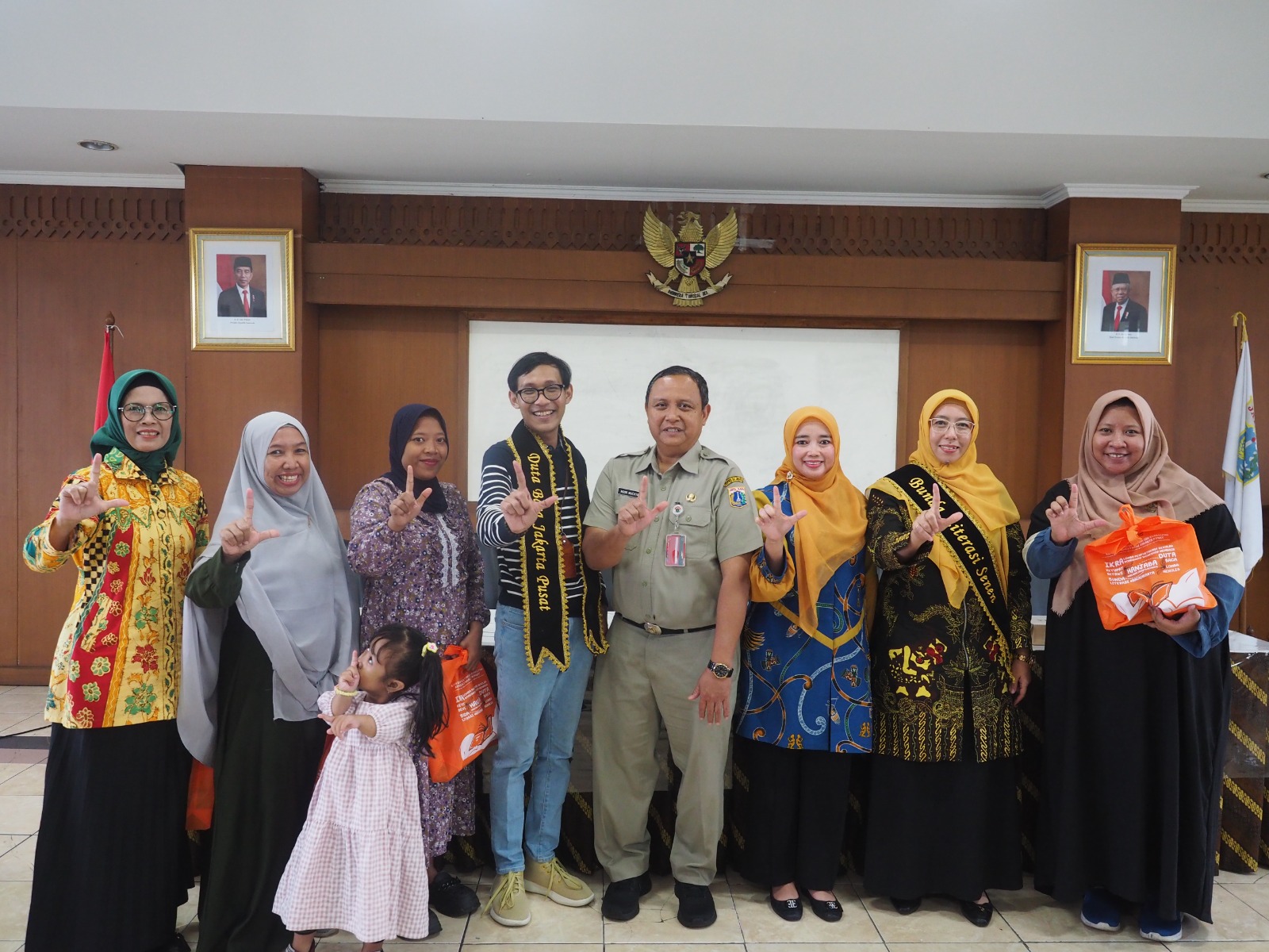 Pemberdayaan Duta Baca Jakarta Pusat Bersama Bunda Literasi Kota Jakarta Pusat Dan Kecamatan Senen